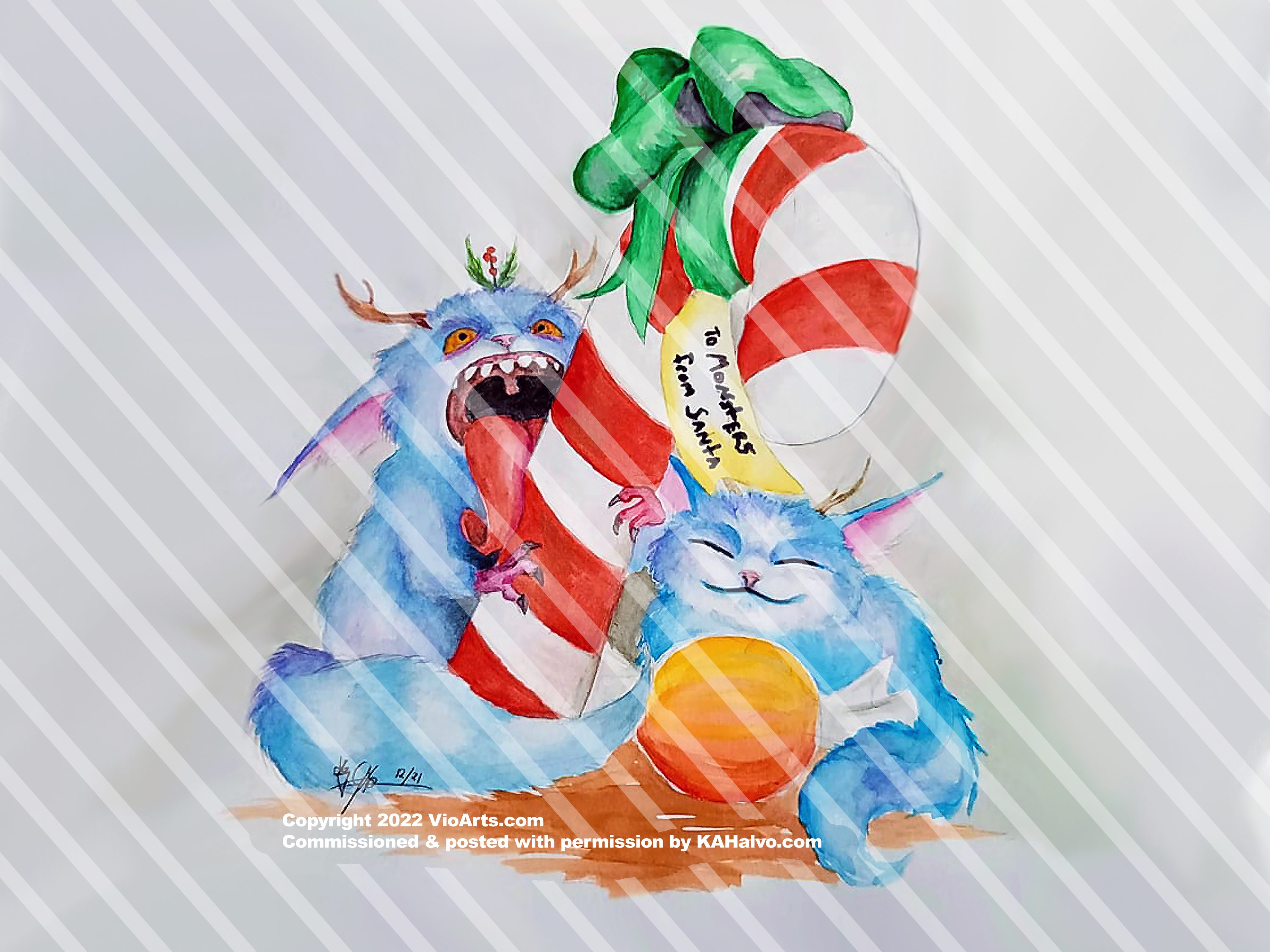 "Cute & Twisted," Illustrated Sock Monsters and original creature by VioArts (VioArts.com). Do not reuse